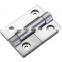 JL256 ZDC Matt Chrome Plated Torque Hinges With SS Spacer & Pin