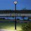 2022 New Design Lamp Park Lithium Battery 15w All In One Solar Powered Led Street Light