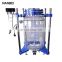 laboratory 100L explosion proof continuous stirred tank double layer jacket glass reactor