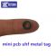 Smart Tag UHF RFID 900MHz epc gen2 Small ring smart rfid tag Tool tracking uhf anti metal rfid label for gas cylinder