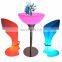 led lighting bedroom furniture/CE and Rosh certification china manufactured cheap price glowing bar led furniture