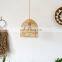 Handicraft Rattan Lampshade rattan pendant light Decoration wicker ceiling light decor high quality made in vietnam
