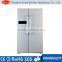 side by side french double door fridge refrigerator with ice maker