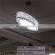 modern deco oval acrylic ball led chandeliers pendant light for hotel home coffee shop bar