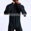 Half Zip Men Long Sleeve Gym Sports T Shirt Custom Plus Size Running Workout Sweatshirts