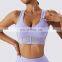Women Airbrush Mesh Corset Tank Tops Oem Sexy Hollow Backless High Impact Sports Bras