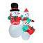 Snowman inflatable with Inflatable snow globe – Perfect for Xmas Decor