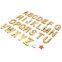 3D Matte Black JEEP Letter Car Stickers ABS Car Badges Plastic Chrome Car Emblem