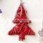 Decorative Cafe craft heart shape wood wicker weave pendant