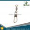 China manufacturers Rolling swivel With safty snap fishing swivel