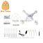 2.4GHZ 4CH 3D fly 6-axis gyro headless mode JY-X5 drones with hd camera
