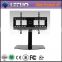Universal cheap TV base stainless steel TV stand