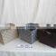 2015 beautiful pc paper basket /pc pp basket with handles /without handles