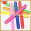 2016 hot promotional silicone slap bracelets bulk