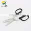 Yangjiang hot sale kitchen stainless steel black handle multi-function separable kitchen scissors