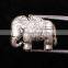 925 Solid Sterling Silver Elephant Design Wholesale Beads