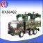 Kids plastic car toy truck and trailer strong camion toy