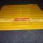 CE Certificated Black Yellow Rubber Speed Hump