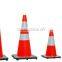 28" American Standard Lime Orange Flexible PVC Traffic Cone