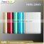 Utral Slim 20000mah power bank , Dual USB metal power bank