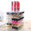 C163 Acrylic Rotary Cosmetic Lipstick Display Rack