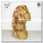 Wholesale half wig clip in hair extensions 100% human hair clip in hair extension