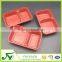 China produce disposable food container for food with compartments