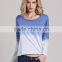 factory wholesale price gradient color good quality bamboo t shirts