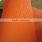 orange, green color polyester fabric pvc coated tarpaulin for truck cover and train waterproof plastic sheet cover