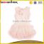 Baby boutique clothing fluffy tutu sleeveless baby girl birthday dresses