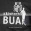 black color polyester 200gsm silkscreen printed man polo t-shirt