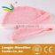 custom heat transfer print hair towel hair drying cap fabric