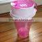 Prinking snack cup,Plastic Cup and Snack Holder, Colors Vary