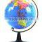 plastic new design and hot sell English, Italian, Spanish, German Portugees world globe