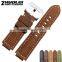 newest bracelet cool handmade 24*16mm leather watch band fashion belt