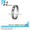 Made in China stainless steel no ear stepless hose clamp