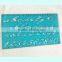 2015 Factory Wholesale Letter Stencil Ruler stencil stationery plastic fastener