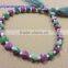 Ruby zoisite Faceted Trillion Shape Briolette Beads Straight Drilled AAA Grade quality natural ruby zoisite Gemstone