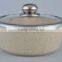 HQ die cast ceramic Soup Pot , Sauce Pot , Casserole