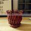 2016 New Wicker Vintage Vase Willow Vase flower vase Home Decoration Flower vase