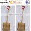 Wooden handle garden shovel/non sparking brass shovel/oil gas tools