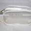 Brand new PVC transparent cosmetic bag with handle china factory