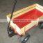 pull along trailer wagon Woody cart trolley pink color for kids