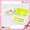 2015 New Design China  Hot-Sale Lunch Box Wholesale Kids Meal Box Plastic Lunch Box with Spoon and Fork