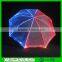 2015 hot sale led optic fiber luminous led flying umbrella