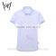 2016 Latest Fashion Leather Label Patched Short Sleeve African Shirt