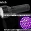 51 LED UV flashlight / LED UV torch light