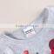 (H6075D) 2-6y nova kids garments long sleeves winter o-neck baby girls casual dress with jean skirts children's frocks