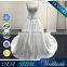 Dress Fashion Crystal Beaded Wedding Dress for Fat Women