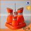 glass spice jar set